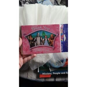 DesignWare Wizard of Oz Thank You Cards 8 Count Blank Inside Sealed Pink Pack